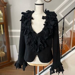 Anne Fontaine Ruffled blazer